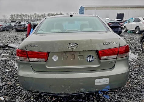 2008 Hyundai Sonata Gls z USA, uszkodzony, nr VIN 5NPET46F68H330420